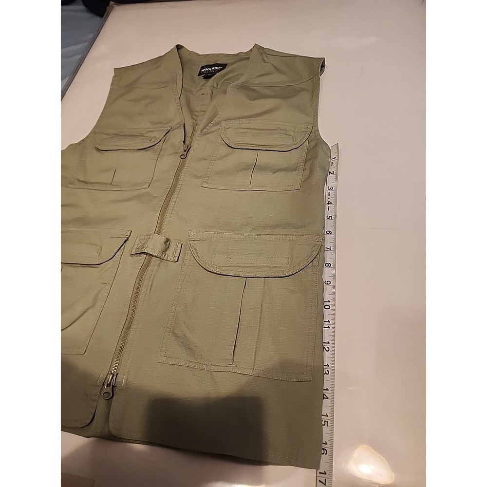 Woolrich Elite Series Tactical Vest Pockets Utility Fishing Hunting Men's Size S - Picture 4 of 7